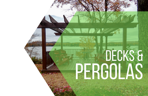 decks & pergolas menu graphic